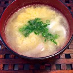 鶏と卵の発酵スープ